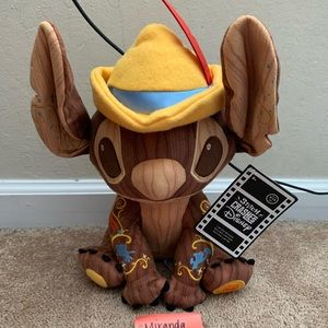 Stitch crashes Pinocchio plush